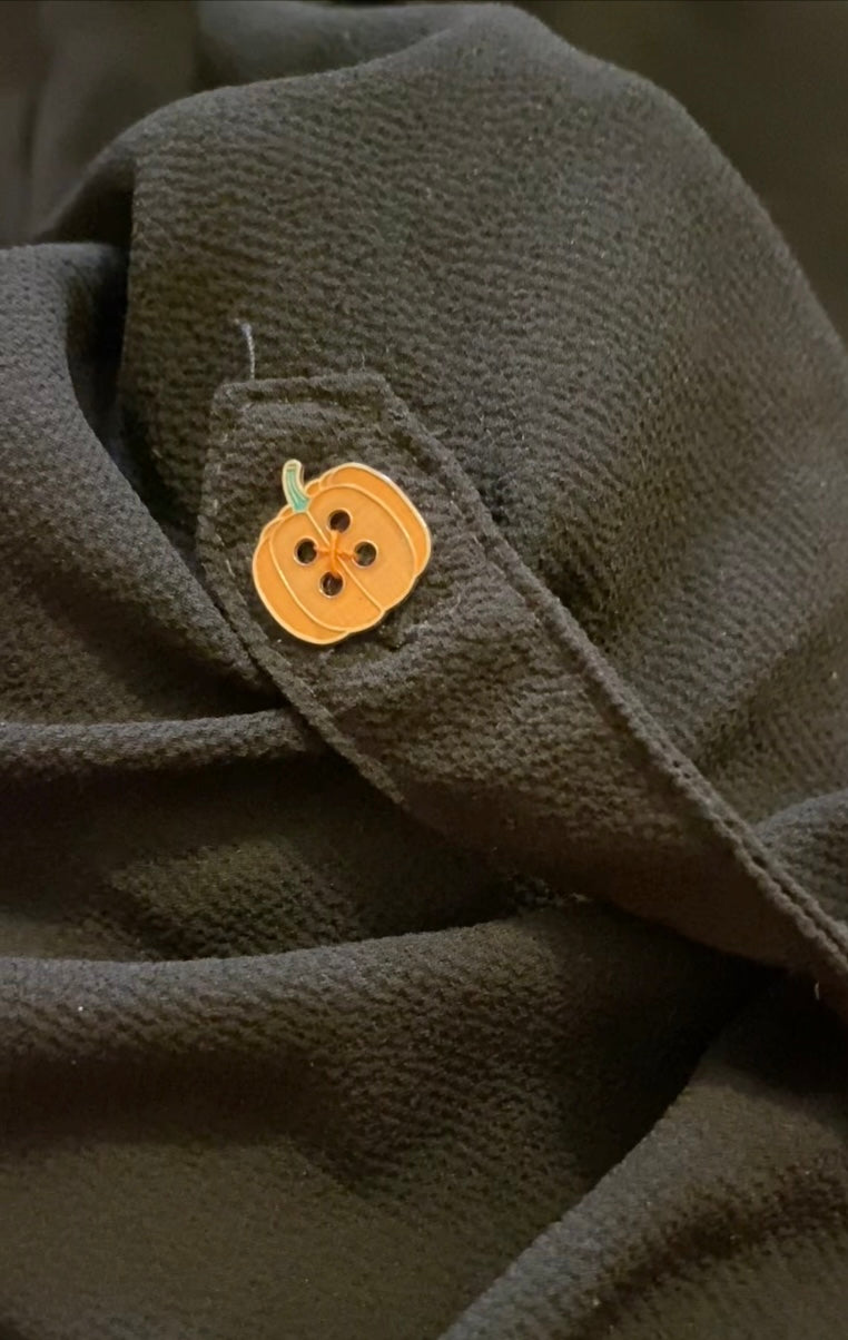 Pumpkin Button