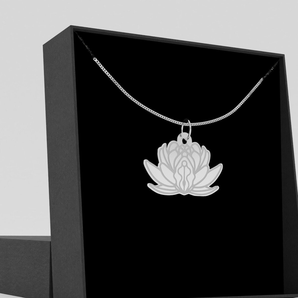 Lotus Flower Vulva Necklace - Talisman Trove