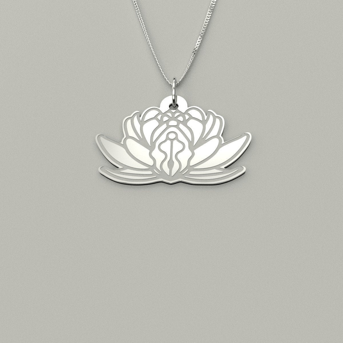 Lotus Flower Vulva Necklace - Talisman Trove