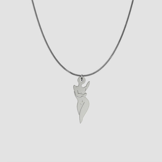 Female Nude Form Necklace