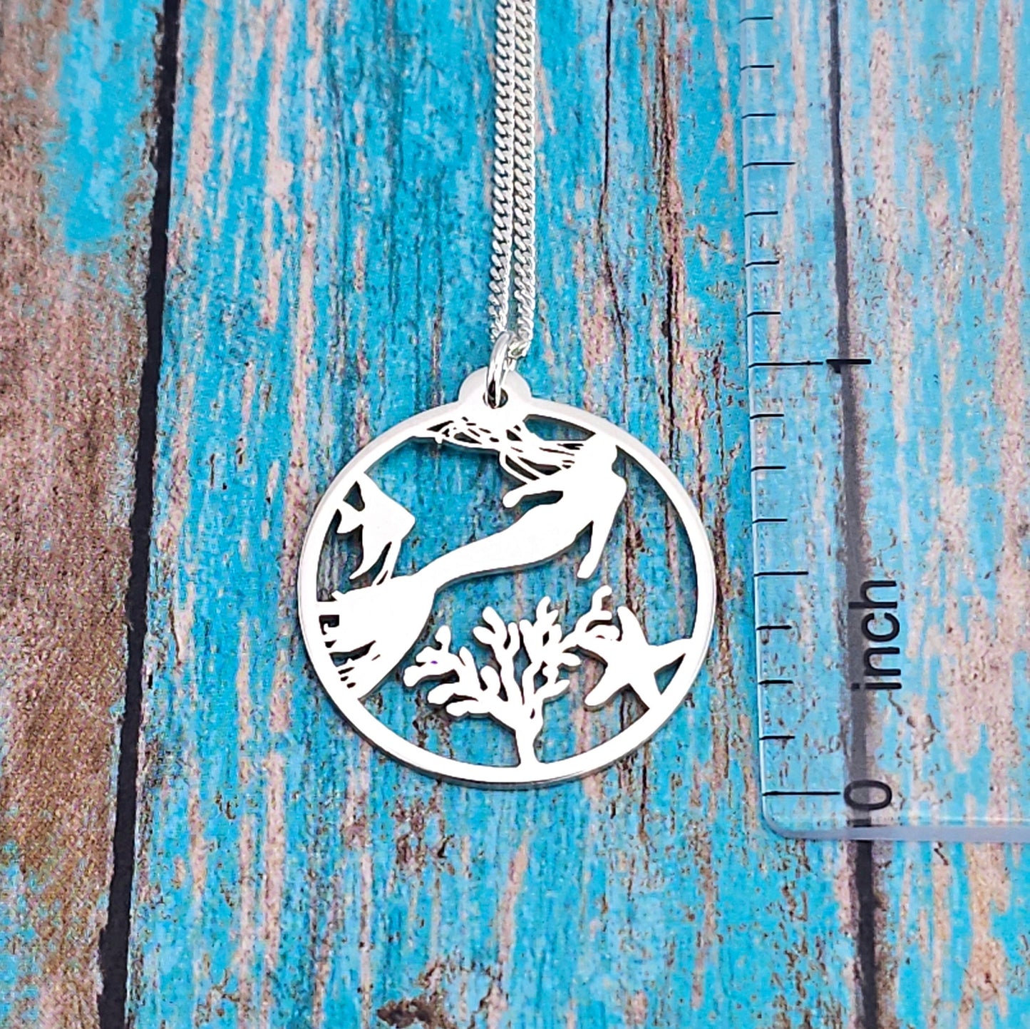 Mermaid Sea Life Necklace - Talisman Trove