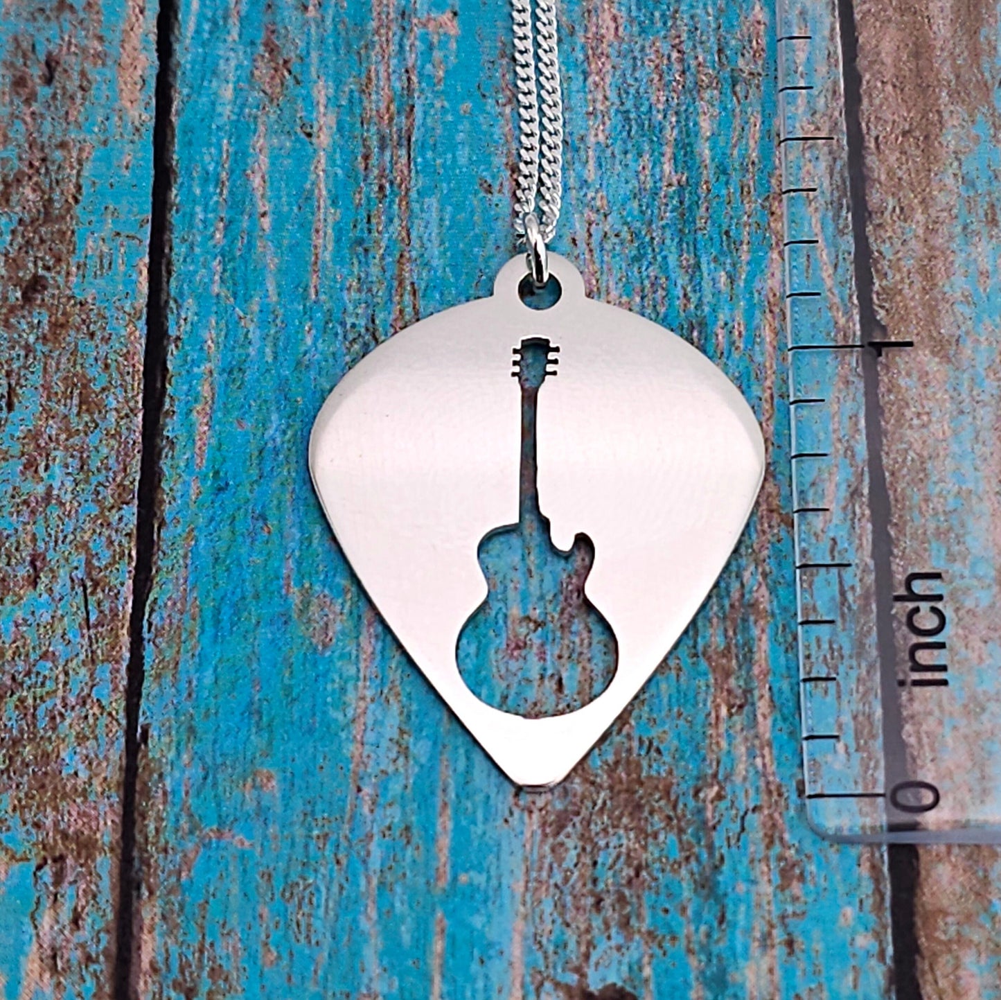 Jazz Guitar Pick Necklace - Talisman Trove