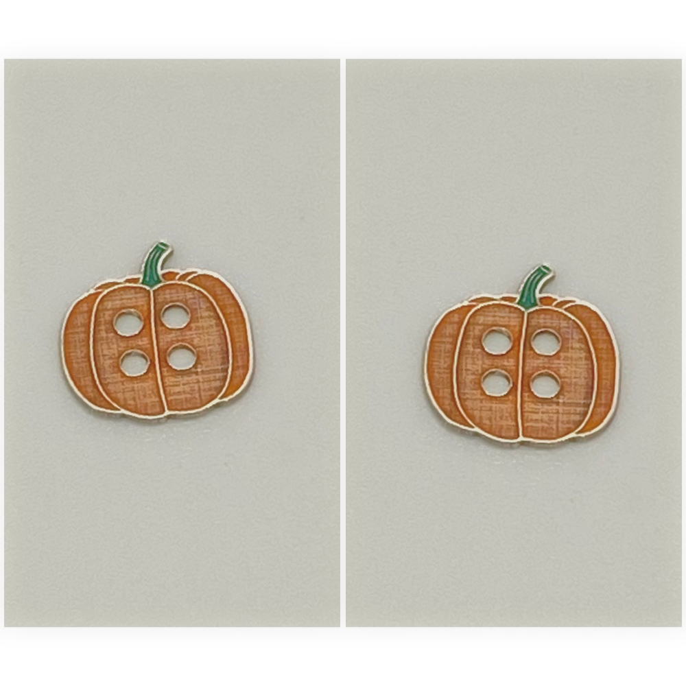 Pumpkin Button