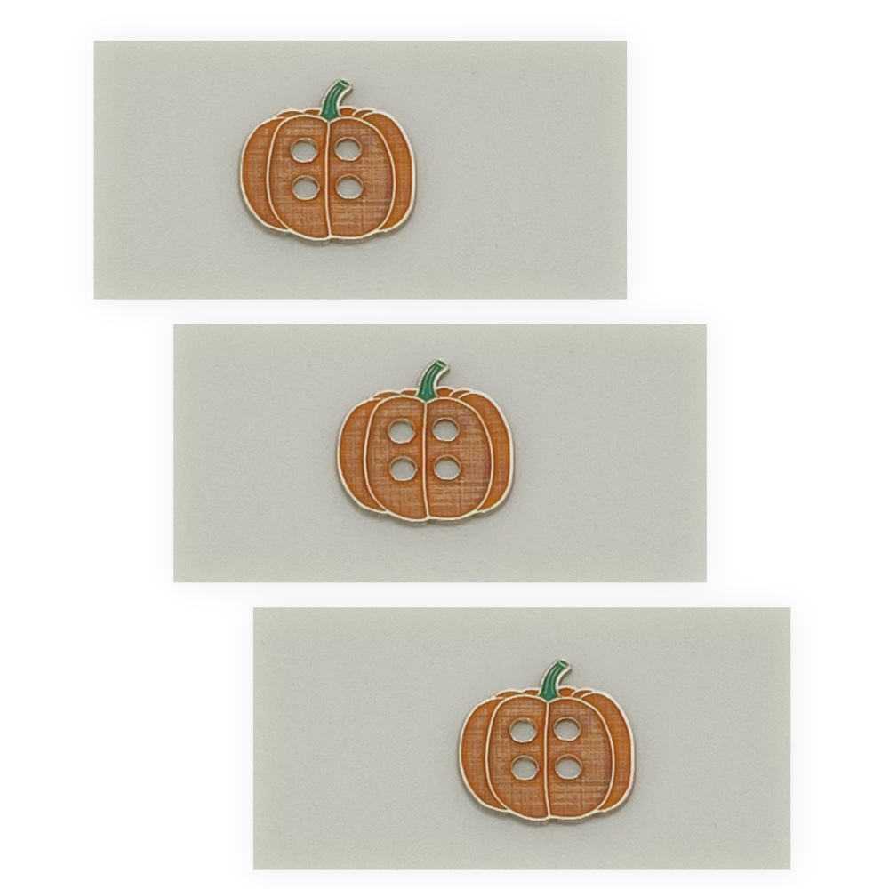 Pumpkin Button