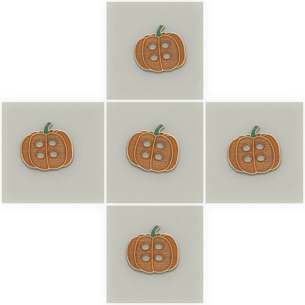 Pumpkin Button