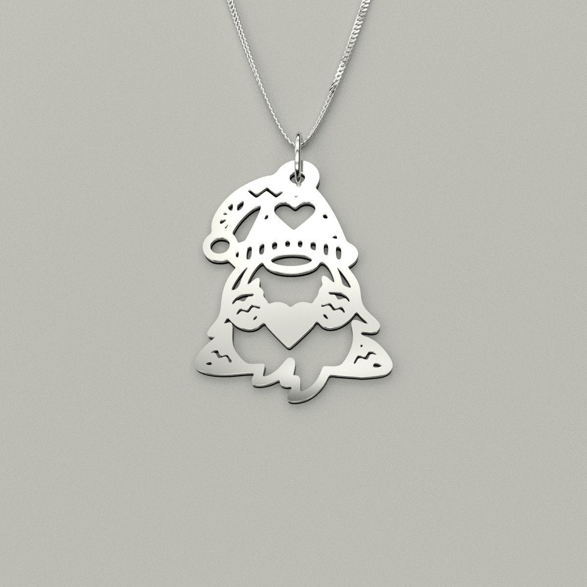 Gnome Heart Necklace - Talisman Trove